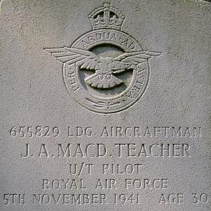 JA MacD Teacher: Headstone