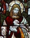 Detail from the window given by Helen Bell