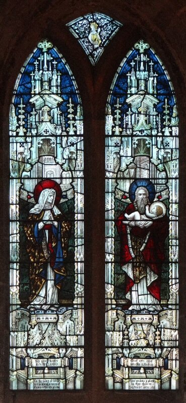 The Mugliston window in the north aisle
