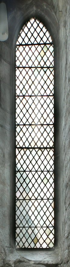 A 13the century lancet in the chancel
